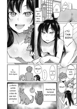 [Yukiri Takashi] Narikiri Wannyan | Una cómoda vida de un "dueño" de mascotas (COMIC Megastore Alpha 2017-05) [Spanish] [Unnick] [Digital] page 7