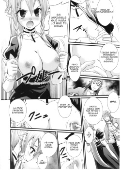 (C83) [Magudara Kaihou Doumei (Tsukuyomi Sazin)] Saimin Art Online (Sword Art Online) [Spanish] [Jamenesles] page 7