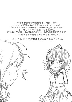 [Hyappo Hissatsu (Nodoka)] Karasu wa Mushi ga Daikoubutsu no you desu (Touhou Project) [Digital] page 3