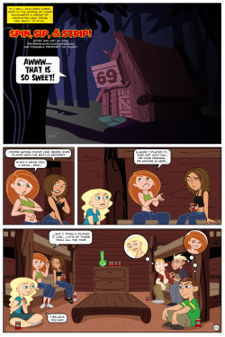 Kim Possible Spin, Sip &amp; Strip! page 2