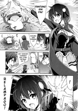 (C90) [MIX-EDGE (Arui Ryou)] Yunyun shiyou! | Let's Yunyun! (Kono Subarashii Sekai ni Syukufuku o!) [Spanish] [Ame no Subs+18] page 2