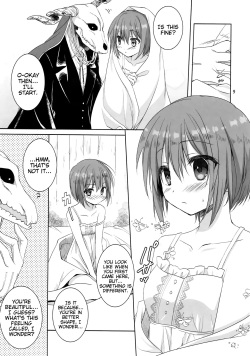 (C93) [KOKIKKO (Sesena Yau)] Yoru no Aishishi | Beloved Child of the Night (Mahoutsukai no Yome) [English] [EHCove] page 8