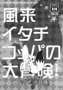 (SPARK8) [Kon'na Tokoro no Kinniku Made Kitaeru Nante... (Sugoi Kin'niku)] Fuurai Itachi Koppa no Daibouken! (Fuurai no Shiren) page 2