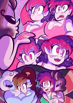 [SnakeGalSkye] Moonlight Moth Magic page 8