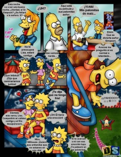Comic xxx de "Los Simpsons" - Fantasías después de la feria (Español) page 2