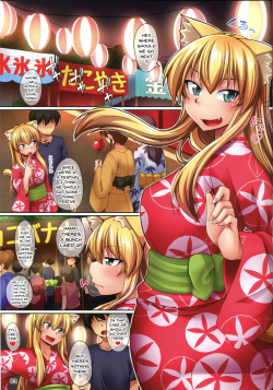 (C90) [ENNUI (Nokoppa)] Yukata de Asedaku Nyannyan! | I'm All Sweaty Under My Yukata Nyannyan! [English] {Doujins.com} page 3