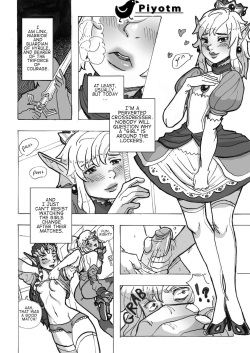 [Piyotm] Link x Bowser Comic Commission (The Legend of Zelda, Super Mario Bros.) page 1
