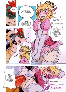 [Piyotm] Link x Bowser Comic Commission (The Legend of Zelda, Super Mario Bros.) page 9