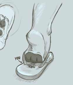 [Supscooterr] Deleted, old and new artworks + animations (giants, paw/foot &amp; vore stuff) page 8
