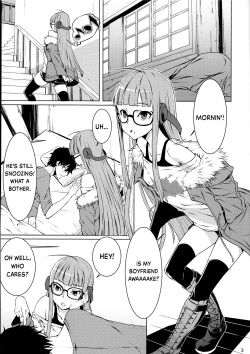 (C91) [Shiroi Yami (K-you)] Yakoudou de 1 MORE | Doing 1 More at Night (Persona 5) [English] [Doujins.com &amp; Hunter Nightblood] page 2