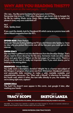 (TracyScops) - Gwen Stacies are the sole property of Deadpool(Sketch Lanza) page 2