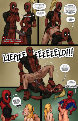 (TracyScops) - Gwen Stacies are the sole property of Deadpool(Sketch Lanza) page 9