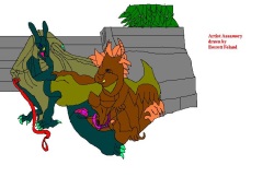 here i'll share other people's artwork dedicated to them enjoy the freehand art drawn long ago ! page 2