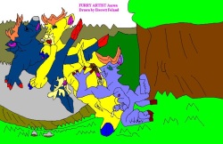 here i'll share other people's artwork dedicated to them enjoy the freehand art drawn long ago ! page 3