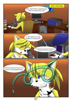 [outlawG] Muscle Mobius Ch. 1-6 (Sonic The Hedgehog) page 2