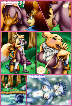 [HappyAnthro] The Girls Comic: A Camping Trip Gone Really Bad (Various) page 10