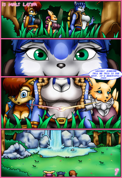 [HappyAnthro] The Girls Comic: A Camping Trip Gone Really Bad (Various) page 8