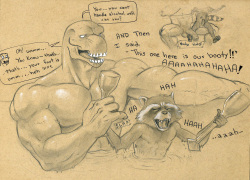 [Tush] Rocket Racoon X Beta Ray Bill page 2