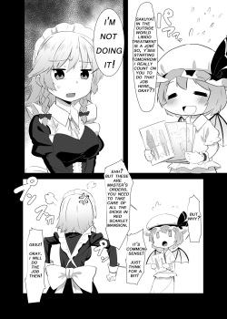 [Yo wa Okazu wo Shomou Shiteoru (Siya)] Seiyoku Shorichou Futanari Sakuya | Chief of the libido treatment futanari sakuya (Touhou Project) [English] [SoumaBatata] [Digital] page 3