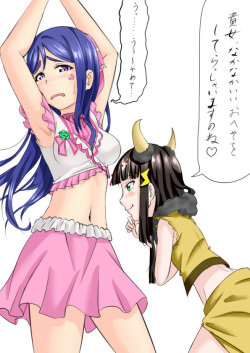 [YossiDragon] Kaminari-sama ni Oheso o Torarechau Hanashi (Love Live! Sunshine!!) page 1