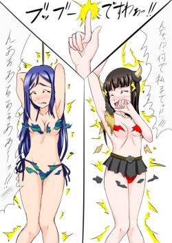[YossiDragon] Kaminari-sama ni Oheso o Torarechau Hanashi (Love Live! Sunshine!!) page 6
