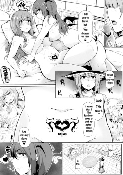 (Shuuki Reitaisai 3) [Blossom Sphere (Sakurayu Haru, Yo)] Koakuma ga Marisa ni Patchouli to no Ai o Misetsukechau? Hon | Koakuma Lets Marisa Show Her Love For Patchouli? Hon (Touhou Project) [English] [Doujins.com] page 7