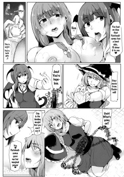 (Shuuki Reitaisai 3) [Blossom Sphere (Sakurayu Haru, Yo)] Koakuma ga Marisa ni Patchouli to no Ai o Misetsukechau? Hon | Koakuma Lets Marisa Show Her Love For Patchouli? Hon (Touhou Project) [English] [Doujins.com] page 8