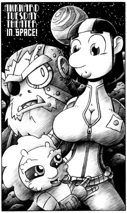 [Drakefenwick] Awkward Tuesday Theater in Space page 1