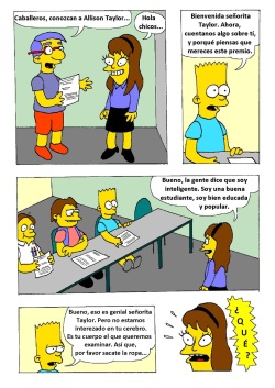 Comic xxx de "Los Simpsons" - La mas puta de Springfield (Español) page 3