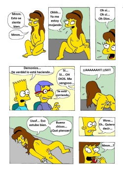 Comic xxx de "Los Simpsons" - La mas puta de Springfield (Español) page 7