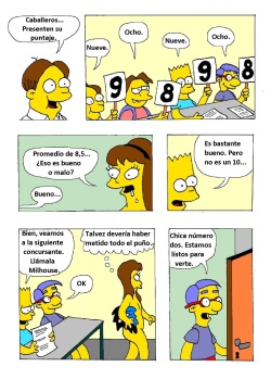 Comic xxx de "Los Simpsons" - La mas puta de Springfield (Español) page 8