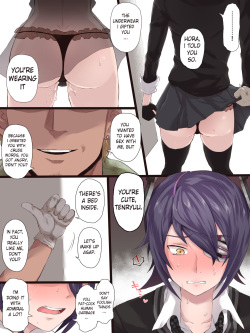 [Terasu] Teitoku ga Shiranai Tokoro de Yarichin Seibishi to no Uwaki Sex ni Dohamari Shita KanColle no Tenryuu | While admiral doesn't know it, Tenryuu is having NTR sex with an engineer. (Kantai Collection -Kancolle-) [English] page 2