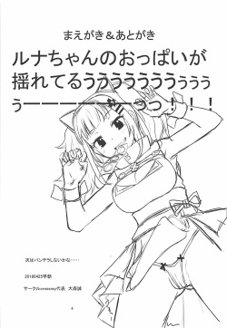 (COMIC1☆13) [crossray (Oomori Makoto)] Luna-chan ni Omakase (Kaguya Luna) page 3