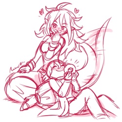 Android 21 vore sketch