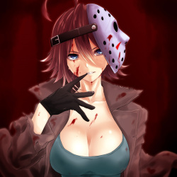 Spooky Waifu - Genderswap Jason Voorhees ( Friday The 13th ) page 10