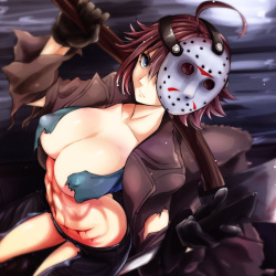 Spooky Waifu - Genderswap Jason Voorhees ( Friday The 13th ) page 6