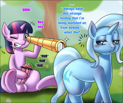 Twilight Sparkle X Trixie