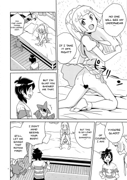 (Puniket 37) [Zenra Restaurant (Heriyama)] Lillie Kimi no Atama Boku ga Yoku Shite Ageyou (Pokémon Sun and Moon) [English] [Doujins.com] page 7