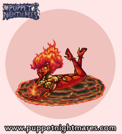 (Puppet Nightmares) Fire Giantess Hecation Game Sprites page 1