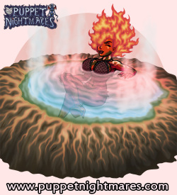(Puppet Nightmares) Fire Giantess Hecation Game Sprites page 5