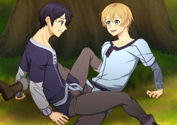 Sword Art Online - Kirito X Eugeo #1