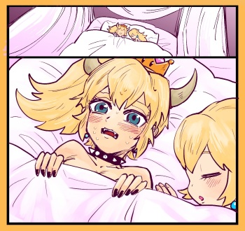 Bowsette Yuri cover