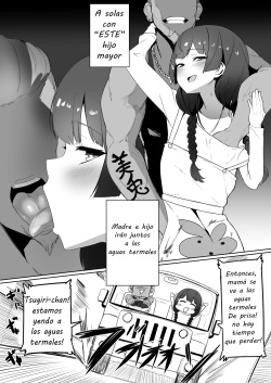 [UU-ZONE (nuezou)] Haha, Onsen ni Iku | Mamá, va a las aguas termales (Nijisanji) [Spanish] [SatoSatori Fansub] [Digital] page 3