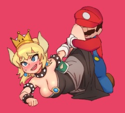 Bowsette/Peacher Super Crown Fanart page 5