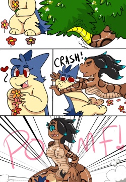 Typhlosion X Snake Girl