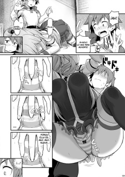 [Pirokobo (Piro)] Damegami-sama wa Nomisugi ni Gochuui o! (Kono Subarashii Sekai ni Syukufuku o!) [Spanish] [Vlothx] [Digital] page 4