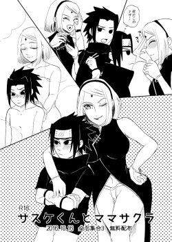 Sasuke and Mommy-Sakura