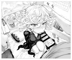 Date wa Tatsumaki-chan no Heya de Fella Shite Moraimasu + Kakutougi no Keriwaza ga Dekiru Kurai, Karada no Yawarakai Tatsumaki-chan to Sex