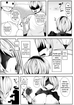 (COMIC1☆11) [Batten Kariba (mmm)] 2B to be Saimin Benki (NieR:Automata) [Spanish] [Solarismaximum] page 6