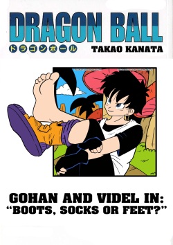 Gohan & Videl in: "Boots, Socks or Feet?"